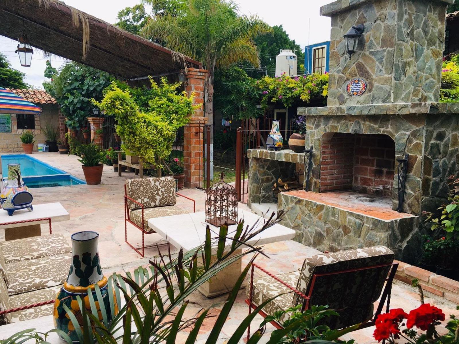 Hotel Posada Rancho Los Laureles El Rosario Xochitiopan Exterior photo